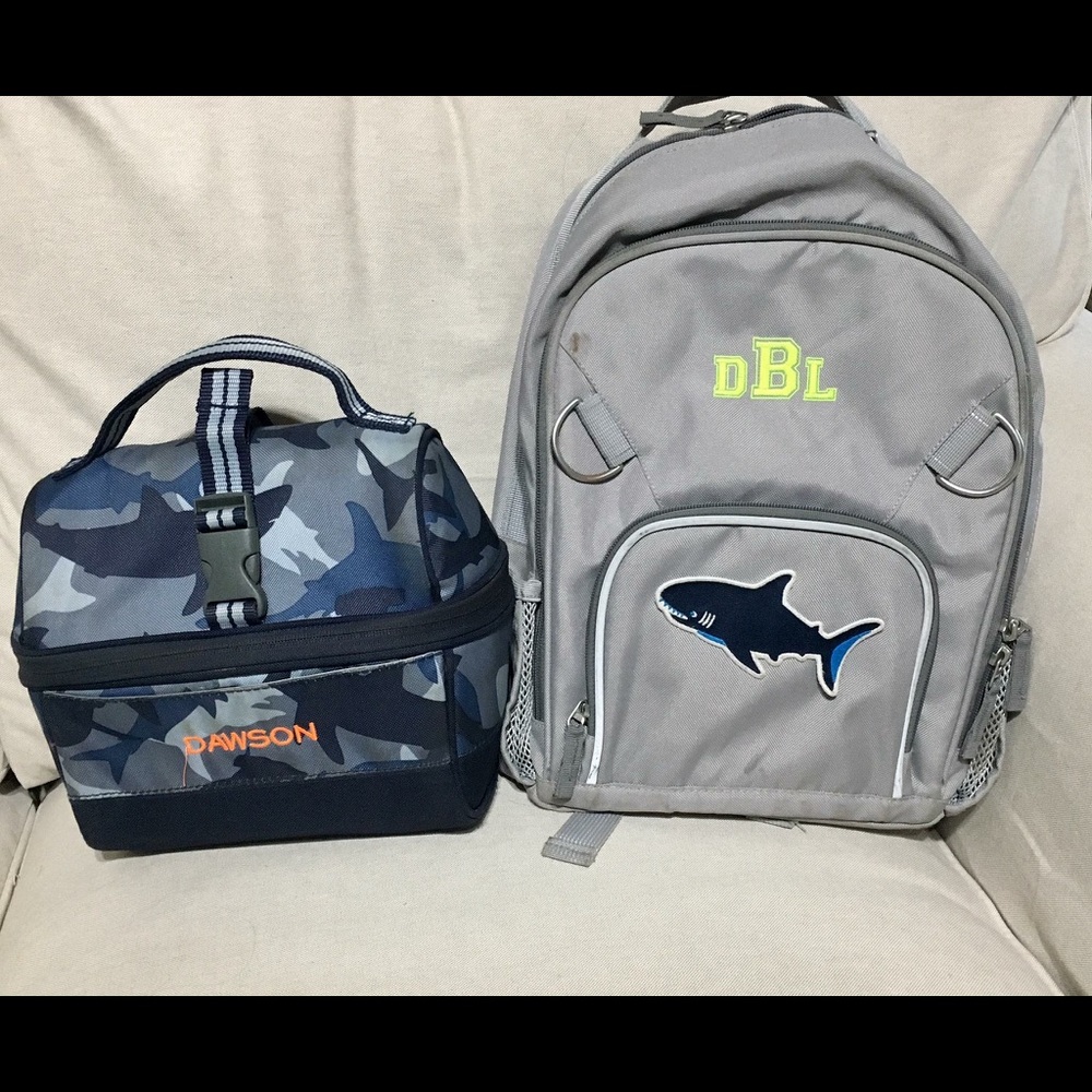 Backpack and lunchbox
